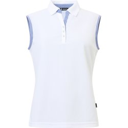 Lds Bovey drycool sleeveless - Hvid/Bl�