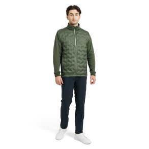 Mens Portrush hybrid jacket - Forest