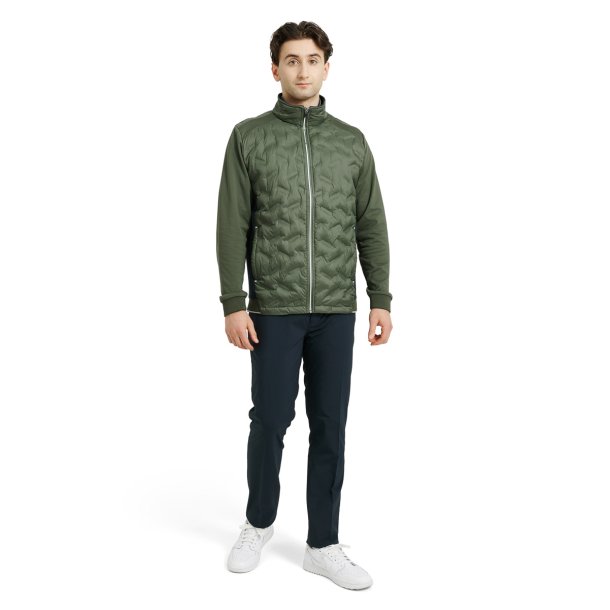 Mens Portrush hybrid jacket - Forest