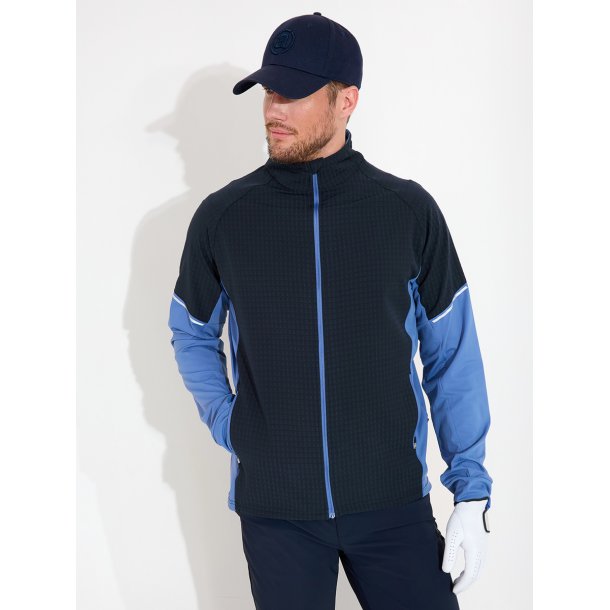 Mens Wedge hybrid jacket- Horizon blue