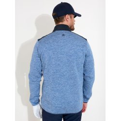 Mens Arden midlayer fullzip- Horizon blue