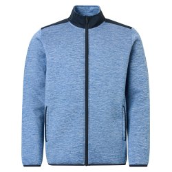 Mens Arden midlayer fullzip- Horizon blue