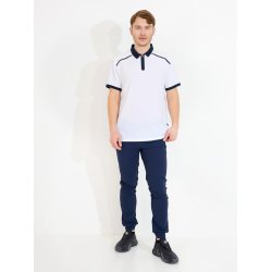 Mens Manga loosefit drycool polo - Hvid