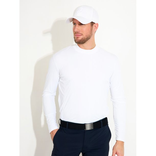 Mens Aloha UV turtle neck - Hvid