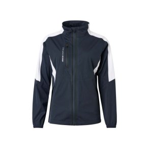 Abacus Bounce dame regnjakke - Navy/Hvid