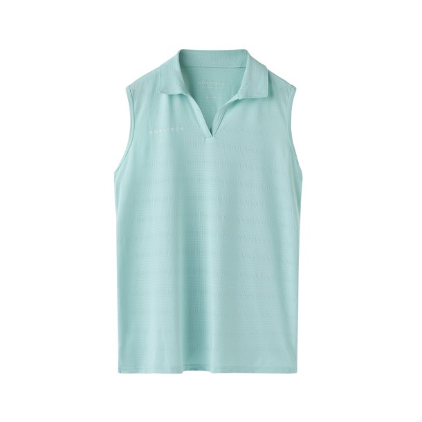 R�hnisch Air Weave Sleeveless Poloshirt