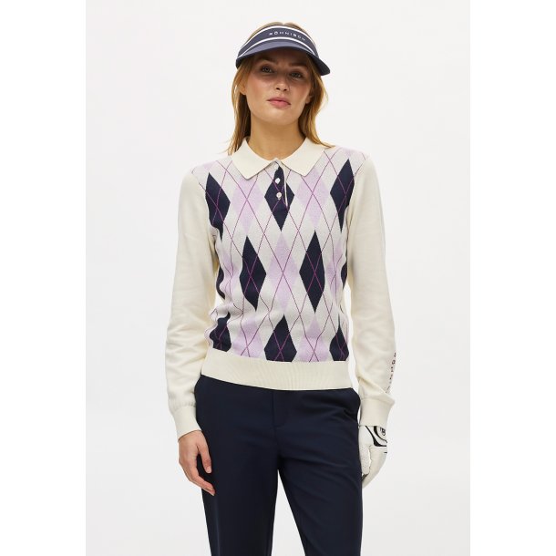 R�hnisch Heritage Knitted Poloshirt