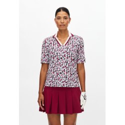 Essential poloshirt - LEO PINK/BEET