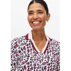 Essential poloshirt - LEO PINK/BEET