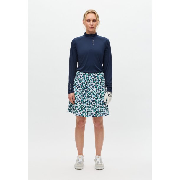 Luna Long Skort - LEO BLUE/GREEN