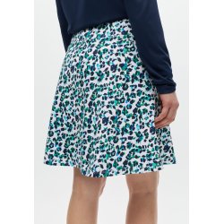 Luna Long Skort - LEO BLUE/GREEN