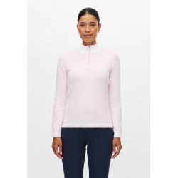 Kora Knitted Half Zip - Cradle Pink