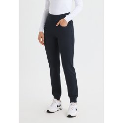 Twill Stretch Pull on Pant - Black