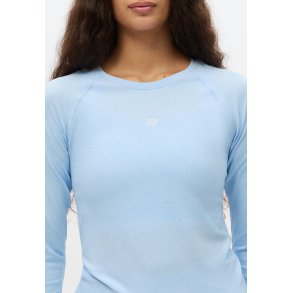 Seamless Flex Long Sleeve - Chambray Blue