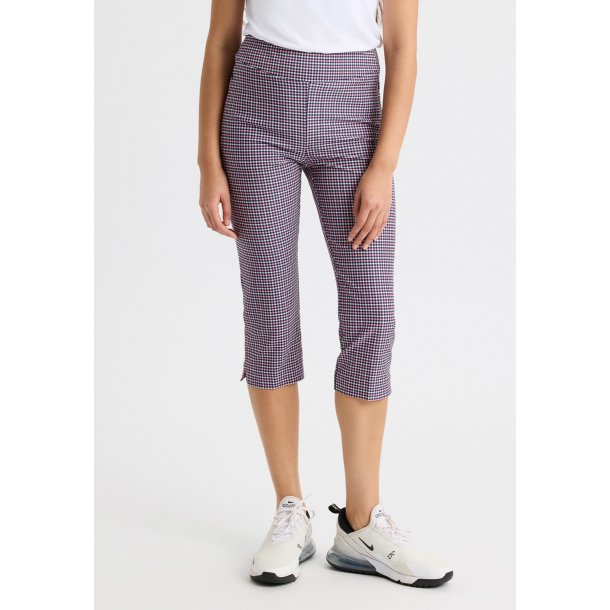 Grace Capri (Minicheck Pink)