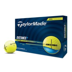 TaylorMade Distance+ golfbolde - Gul