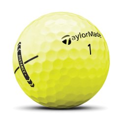 TaylorMade Distance+ golfbolde - Gul