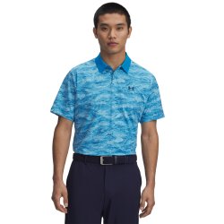 UA Drive Chill Polo Downpour-Ether Blue