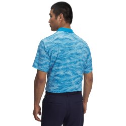 UA Drive Chill Polo Downpour-Ether Blue