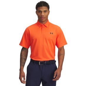 UA T2G Pique Polo Fire