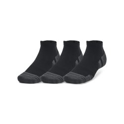 UA Performance Tech 3pk Low - Black/Black/Jet Gray