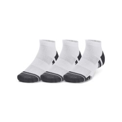 UA Performance Tech 3pk Low - White/White/Jet Gray