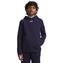 UA Rival Fleece Hoodie - Midnight Navy White