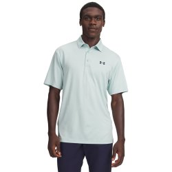 UA Playoff Jacquard Polo - Tropical Floral-Enamel Blue