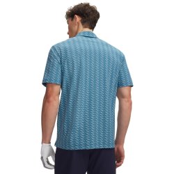 UA Drive Chill Pr. Polo - Deuces Stripe-Boundless Blue/Blue