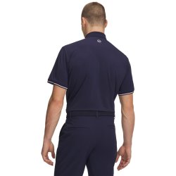 UA ArmourDry Pique Polo - Midnight Navy/Prime Pink