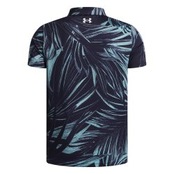 UA Matchplay Printed Polo - Midnight Navy/Blue Haze/White