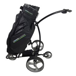 Crown Caddy 303R golfvogn med Remote, EBS, 10 Ah lithium batteri