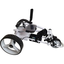 El golfvogn Crown Caddy CX3 med EBS, 10 Ah lithium batteri 