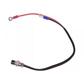 X1 Ledning til batteri med rund stik